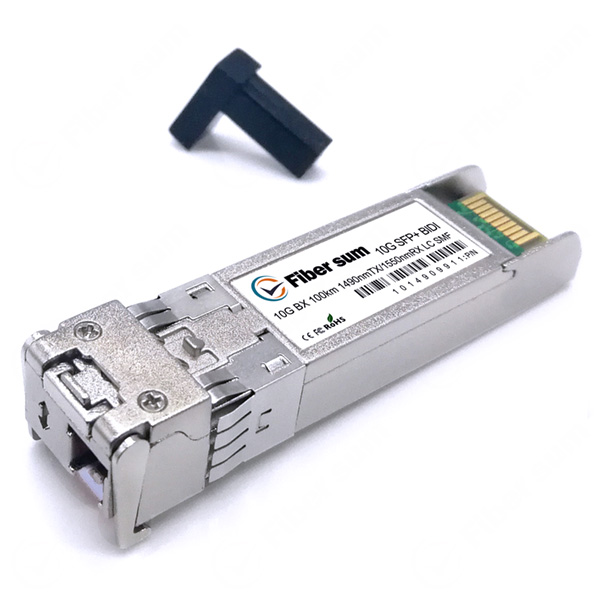 SFP10G-BX-23-100 10G BIDI SFP+ 100km (37.3 mi) 1490nm-TX/1550nm-RX LC SMF DOM Optical Module
